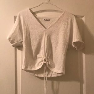 Zara white shirt